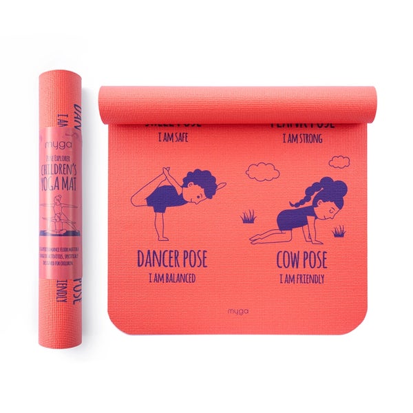 Myga Kid&acute;s Pose Explorer Yoga Mat -lasten joogamatto 3mm