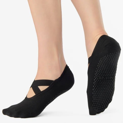 Shashi Cross Strap -pilates-/joogasukka (Black)
