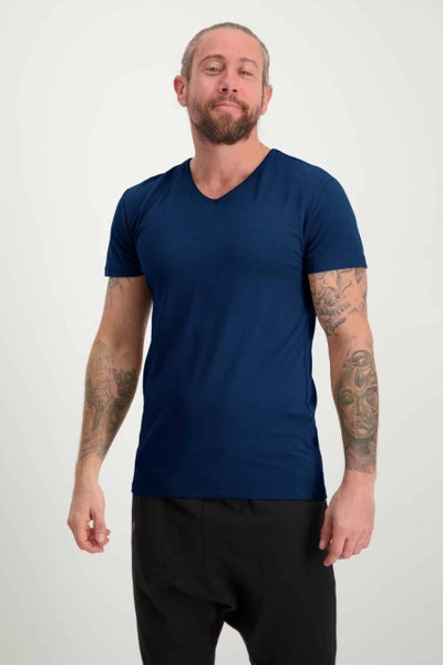 Renegade Guru Yoga Tee Moksha -miesten joogapaita (Midnight)