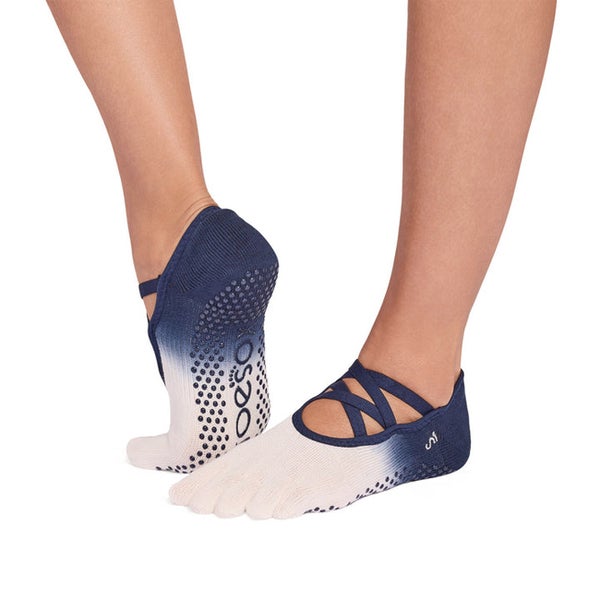 ToeSox Elle -varvassukka (Indigo Ombre)