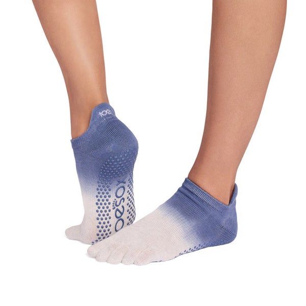ToeSox Low Rise -varvassukka (Soft Blue Ombre)