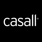 Casall Oval Pilates & Trainig Mat-treenimatto 8mm (Black)