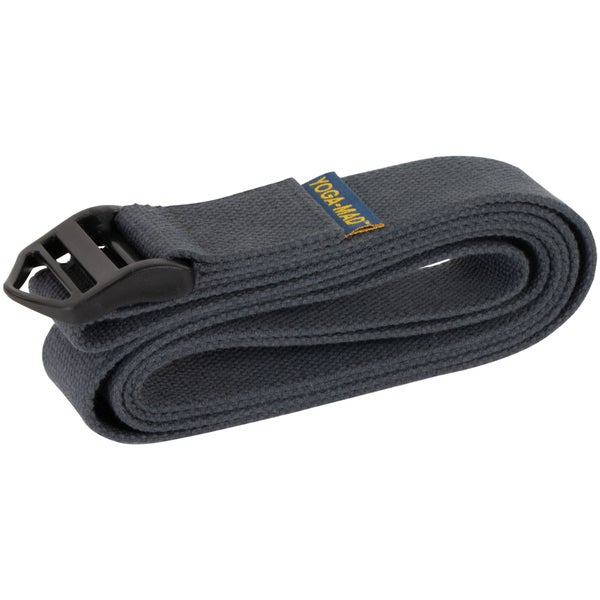 Yoga Mad Organic Cotton-joogavy&ouml; 2.5 m (harmaa)