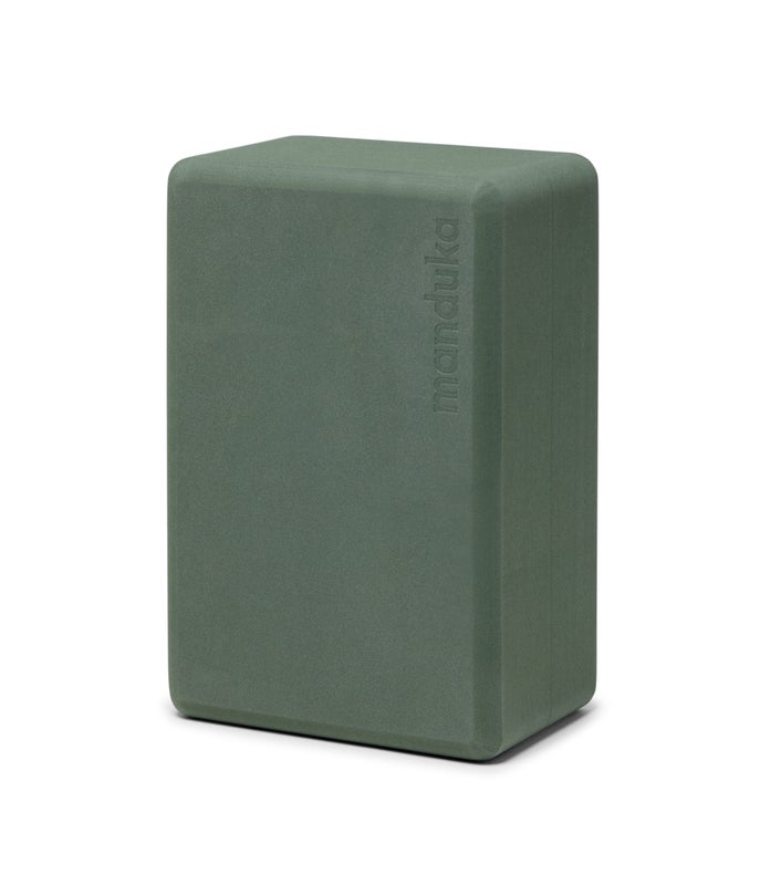 Manduka Recycled Foam Block -iso joogablokki (Sage)
