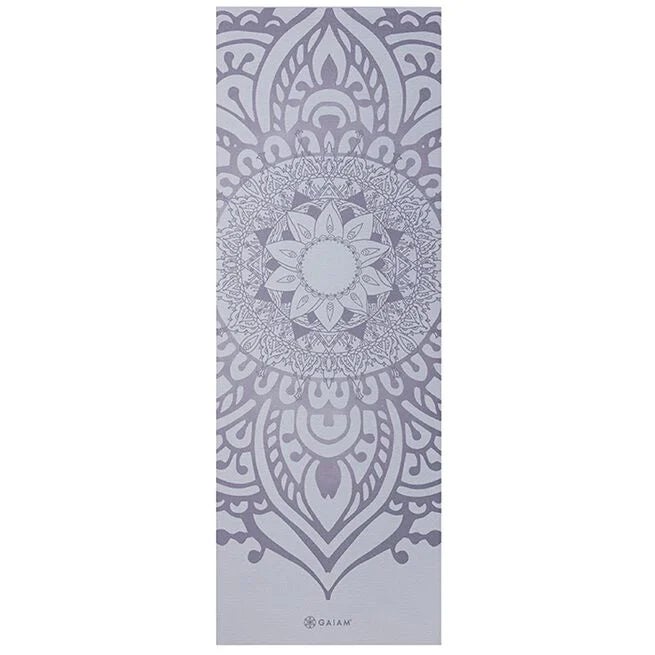 Gaiam Wild Lilac Sundial Yoga Mat  5mm -joogamatto