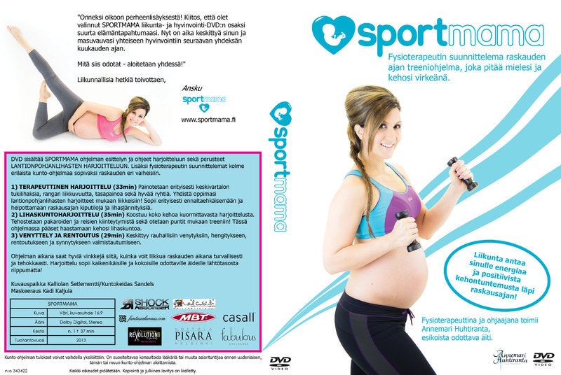 Sportmama dvd -kannet