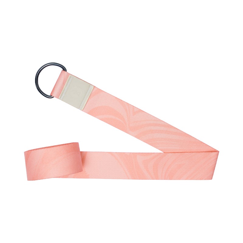 Yoga Design Lab Yoga Strap -joogavy&ouml; 2,4 m (Coral)