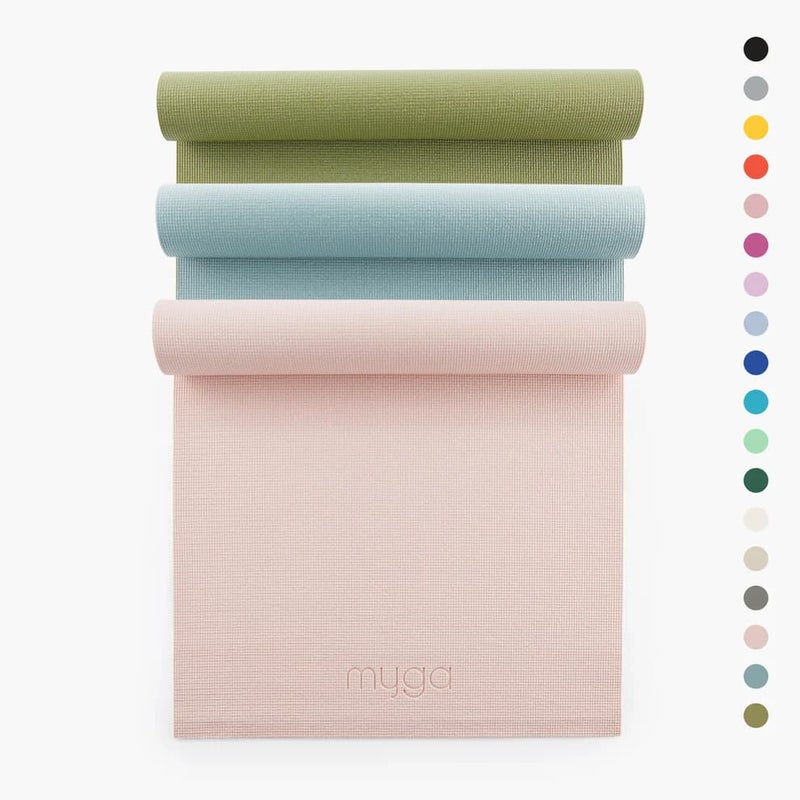 Myga Entry Level Yoga Mat-aloittelijan joogamatto (Natural Colors)