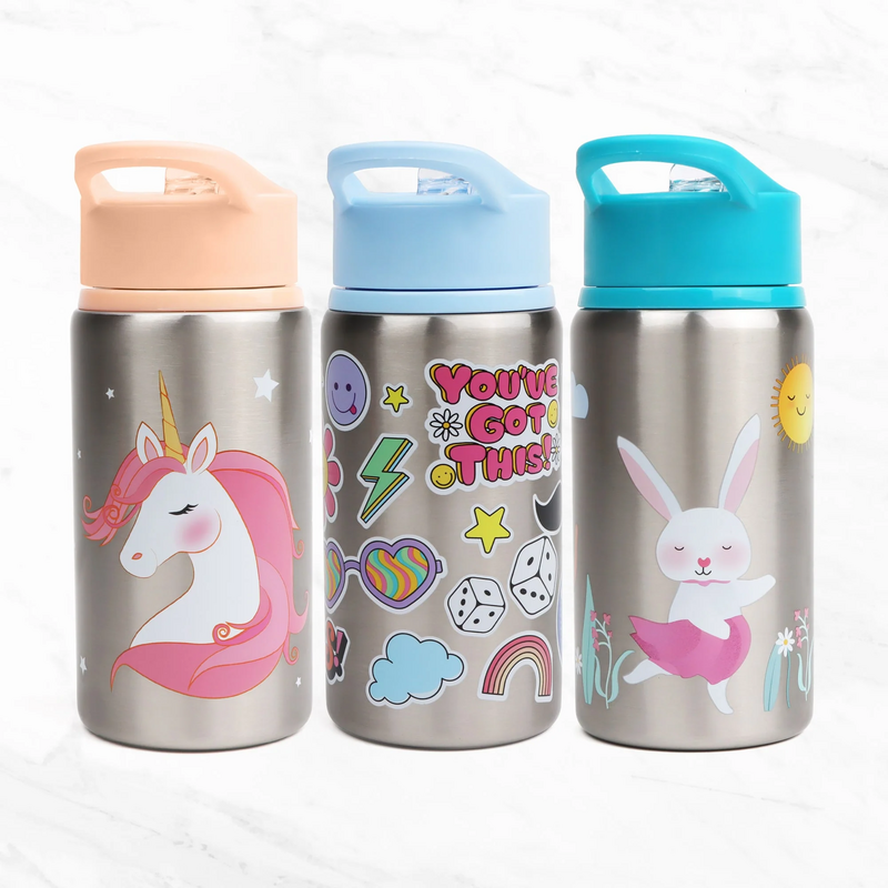 Myga Kids Metal Water Bottles 500ml