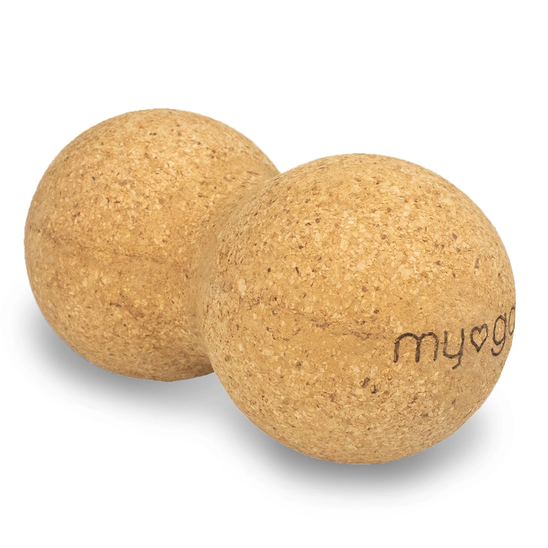 Myga Peanut Ball Cork -korkkinen hierontapallo